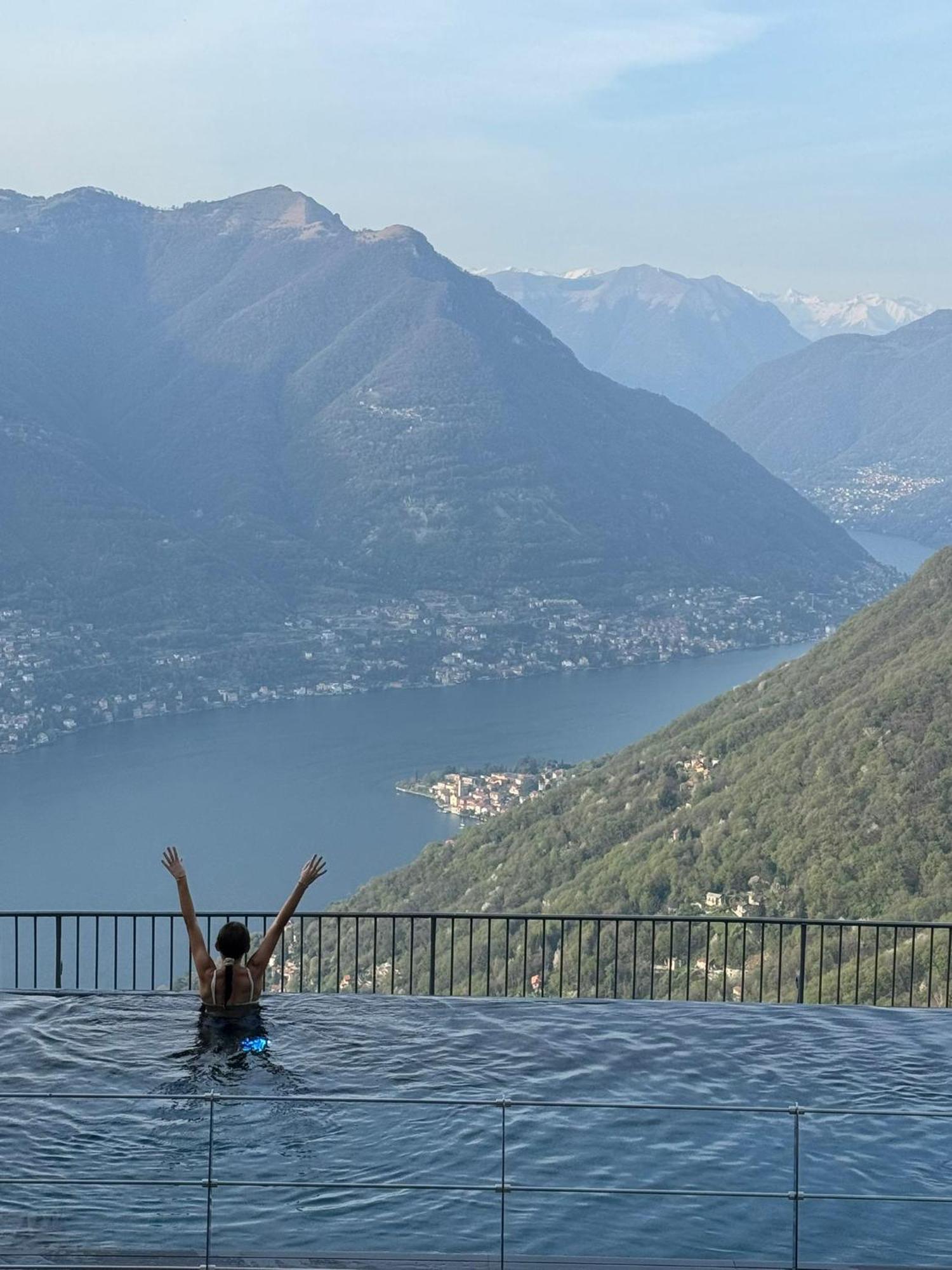 Hotel Paradiso Como Brunate Exterior photo