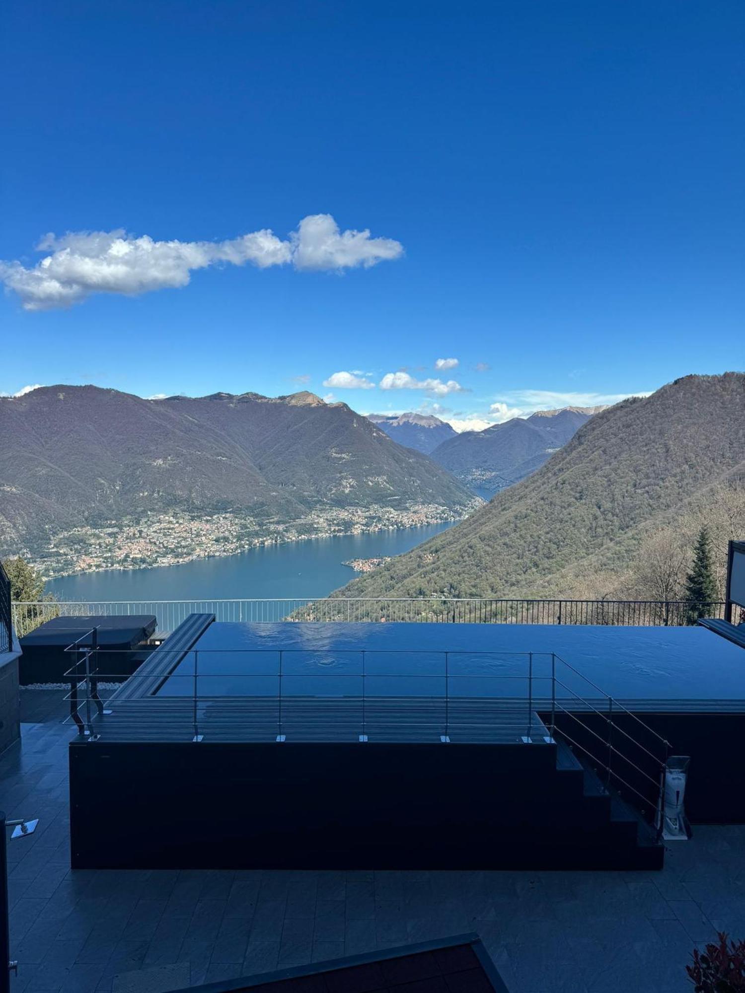 Hotel Paradiso Como Brunate Exterior photo